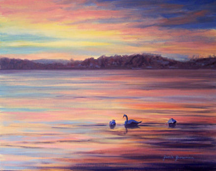 090820-Swans-on-Ice-at-Sunrise-16x20-450