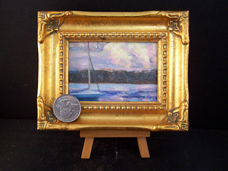 Marys-boat-at-sunset-framed-450