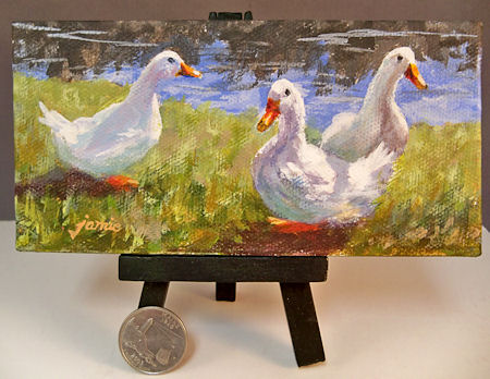 111120-Quackers-with-easel-450