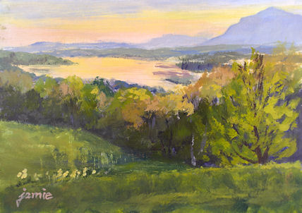 Hudson Valley Sketches - : Rewetting Gouache -- Tips and Tricks